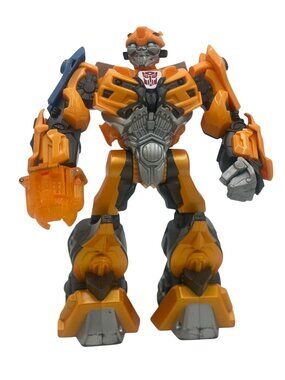 Transformers Bumblebee Action Figure Orange & Gray 12" Articulated Robot Toy